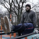 Носки водонепроницаемые Dexshell Compression Mudder, р-р М, серые