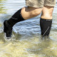 Носки водонепроницаемые Dexshell Compression Mudder, р-р М, серые