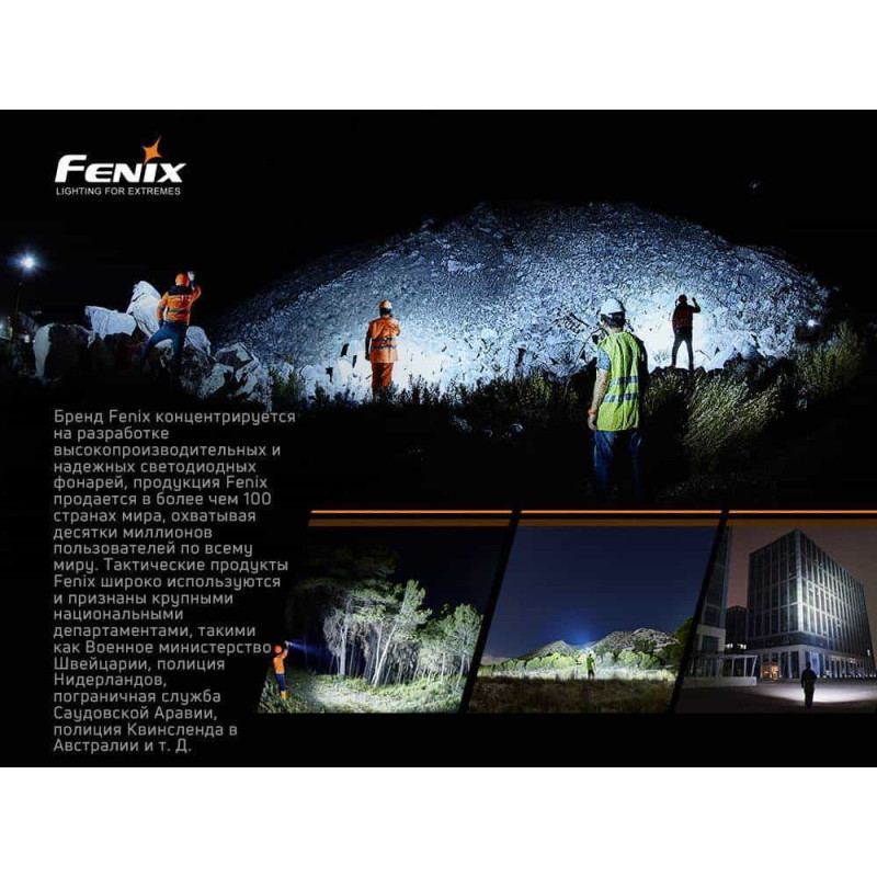 Фонарик ручной Fenix LR50R