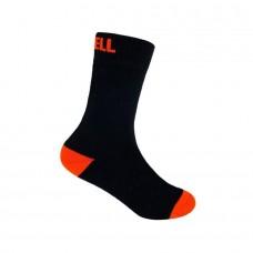 Носки водонепроницаемые детские Dexshell Ultra Thin Children Sock, размер S, черный/оранжевый