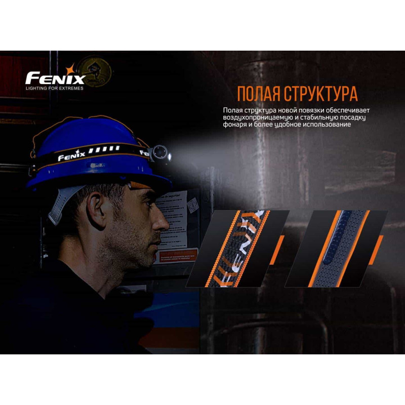 Фонарик налобный Fenix HM70R