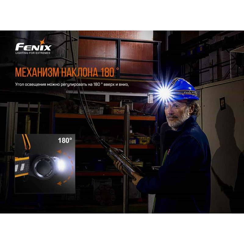 Фонарик налобный Fenix HM70R