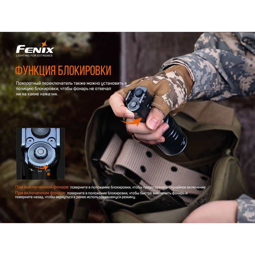 Фонарик ручной Fenix TK35UE V2.0