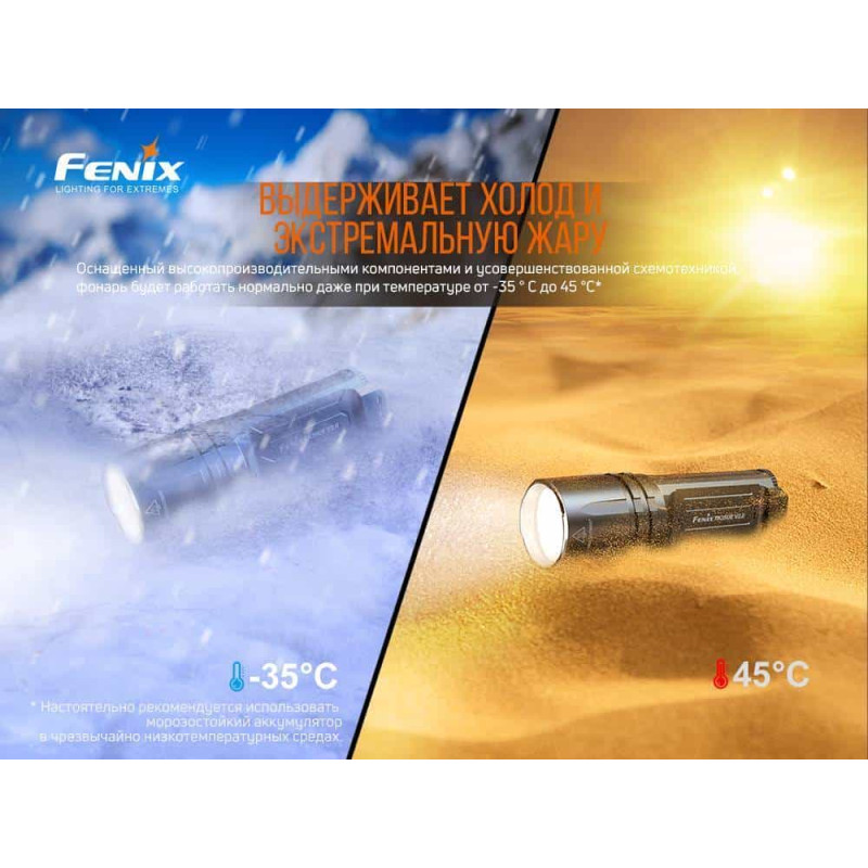 Фонарик ручной Fenix TK35UE V2.0