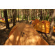 Палатка сверхлегкая двухместная с футпринтом Naturehike Star-River 2 Updated NH17T012-T, 210T, оранжевая