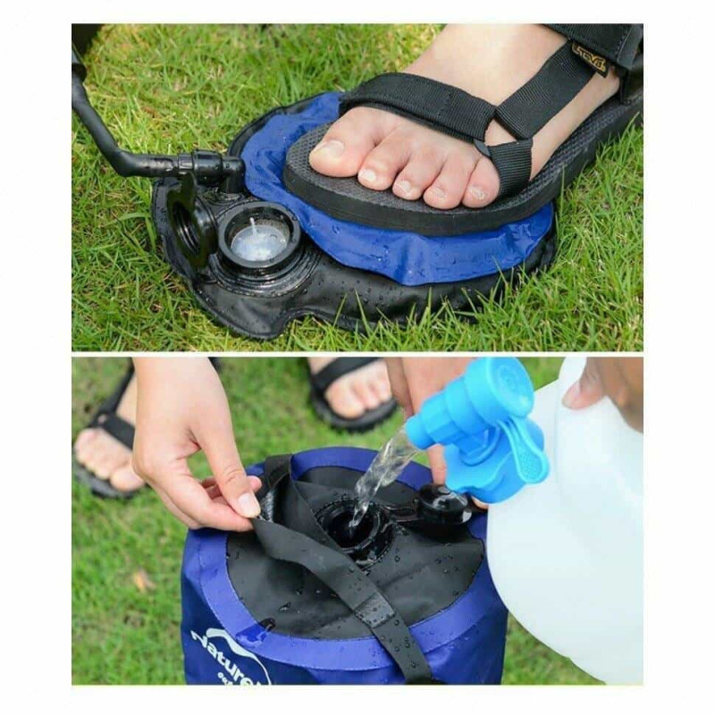Душ кемпинговый Naturehike NH17L101-D, синий