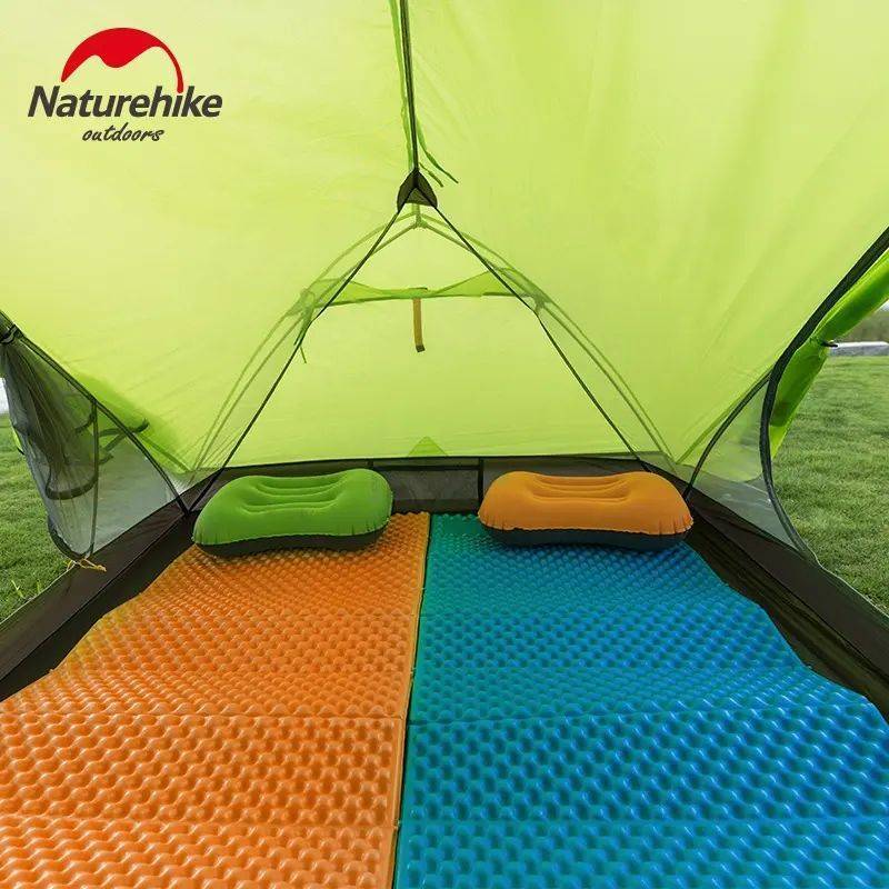 Коврик складной IXPE Naturehike NH19QD008, алюминиевая пленка, 185x56х1.8 см, голубой