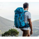 Рюкзак туристический Naturehike NH18Y045-Q, 45 л, голубой