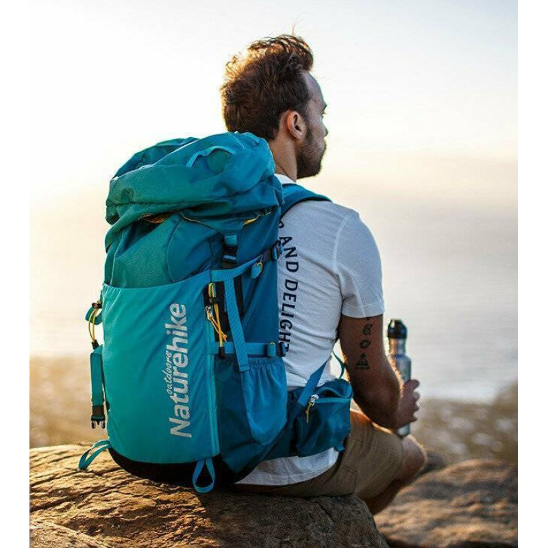 Рюкзак туристический Naturehike NH18Y045-Q, 45 л, голубой