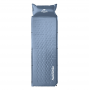 Коврик самонадувной с подушкой Naturehike NH15Q002-D, 25мм, голубой