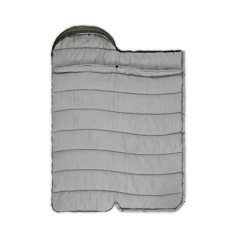 Спальник c капюшоном Naturehike U350 NH20MSD07, (1°C), левый, зеленый