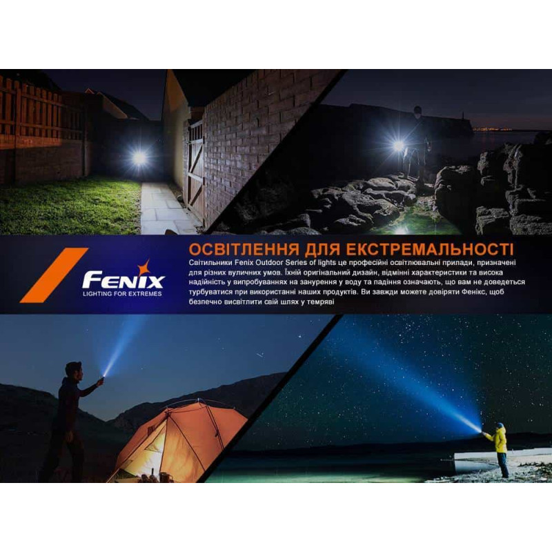 Фонарик ручной лазерный Fenix HT30R