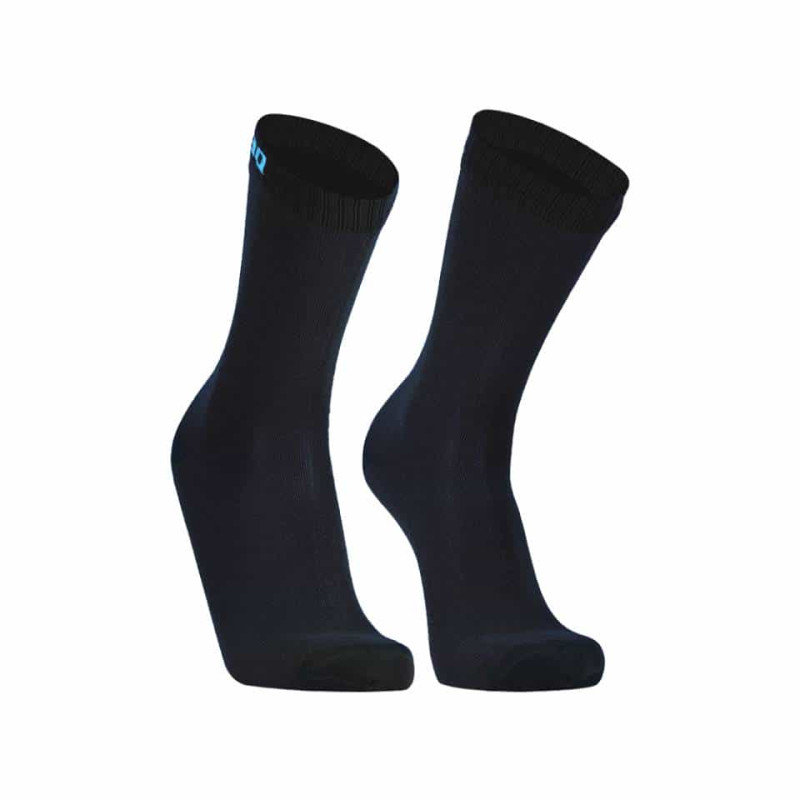 Носки водонепроницаемые Dexshell Ultra Thin Crew BLK, размер L, черный