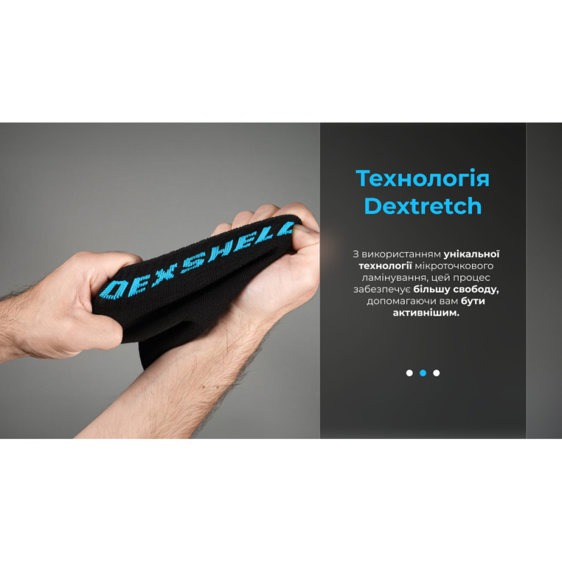 Носки водонепроницаемые Dexshell Ultra Thin Crew BLK, размер M, черный