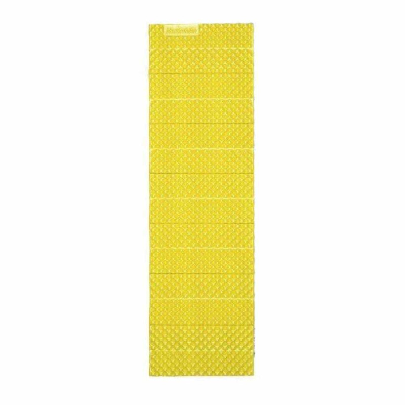 Килимок складаний IXPE Naturehike NH19QD008, алюмінієва плівка, 185x56х1,8 см, жовтий