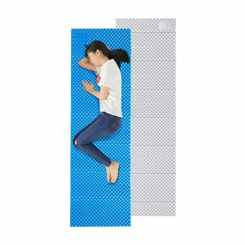 Килимок складаний IXPE Naturehike NH19QD008, алюмінієва плівка, 185x56х1,8 см, жовтий