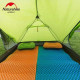Килимок складаний IXPE Naturehike NH19QD008, алюмінієва плівка, 185x56х1,8 см, жовтий