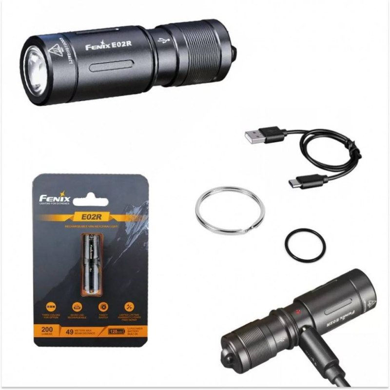 Ліхтар ручний Fenix TK16 V2.0 + Ліхтар ручний Fenix E02R