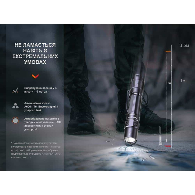 Фонарик тактический аккумуляторный Fenix PD35R