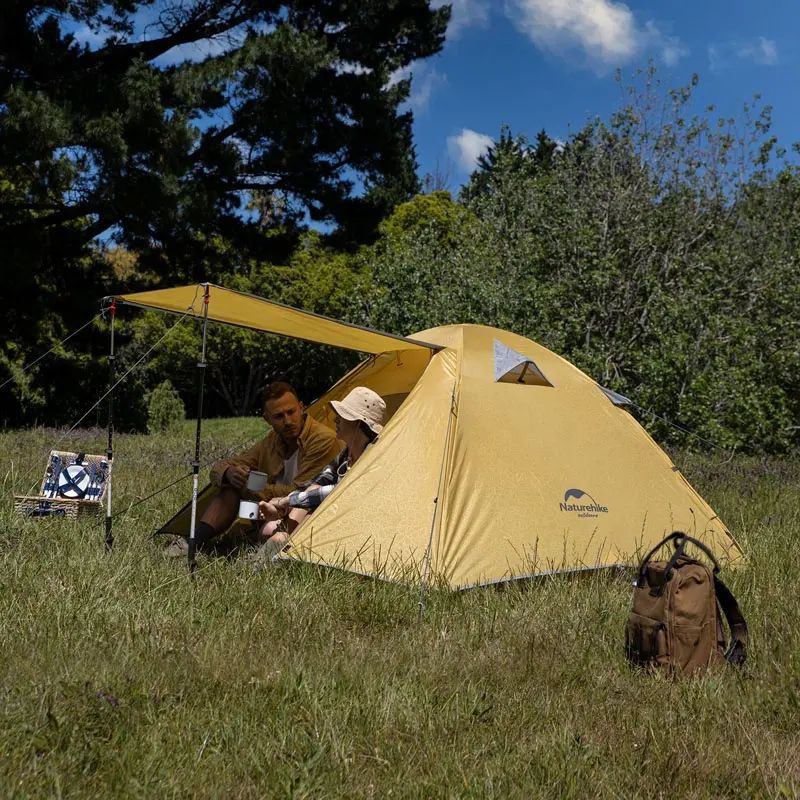 Намет двомісний Naturehike P-Series NH18Z022-P, 210T/65D, темно-зелений