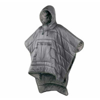 Спальный мешок-пончо Naturehike NH18D010-P, Hollow cotton, морозный синий