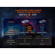 Фонарик наключный Fenix E03R V2.0, синий