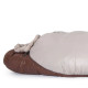 Спальник с натуральным пухом Naturehike Snowbird NH20YD001, р-р L, коричневый 560 г