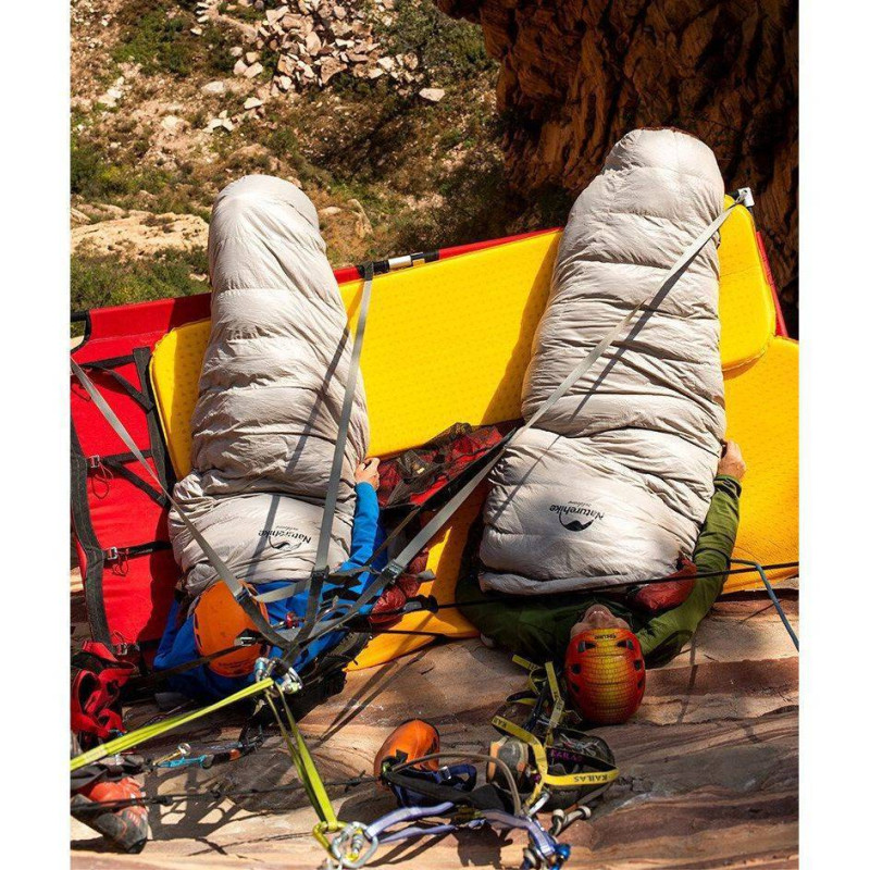Спальник с натуральным пухом Naturehike Snowbird NH20YD001, р-р L, коричневый 560 г