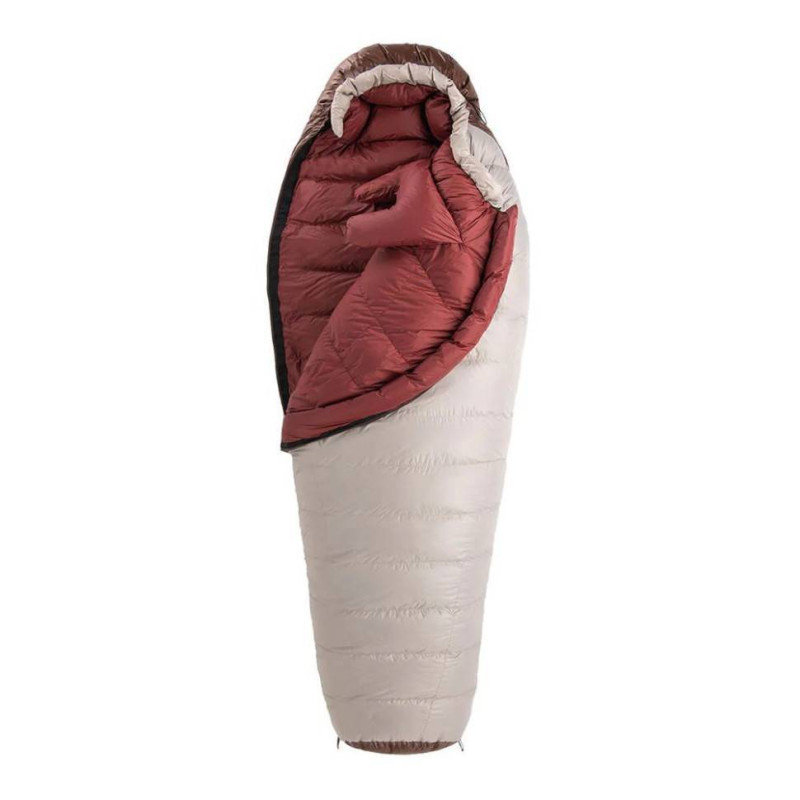 Спальник с натуральным пухом Naturehike Snowbird NH20YD001, p-р L, коричневый 980 г