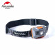 Фонарик налобный Naturehike TD-02 NH00T002-D, оранжево-серый