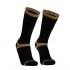 Носки водонепроницаемые Dexshell Hytherm Pro Socks, размер S, черные с коричневой полосой