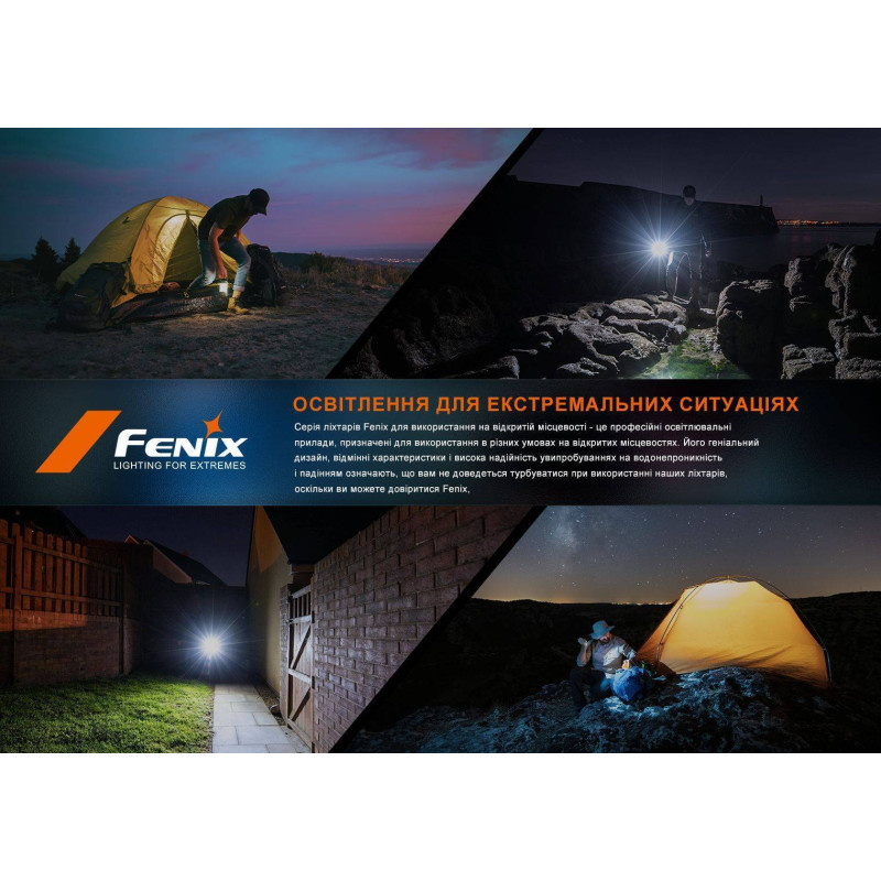Ліхтар кемпінговий Fenix CL26R Pro, сірий камуфляж