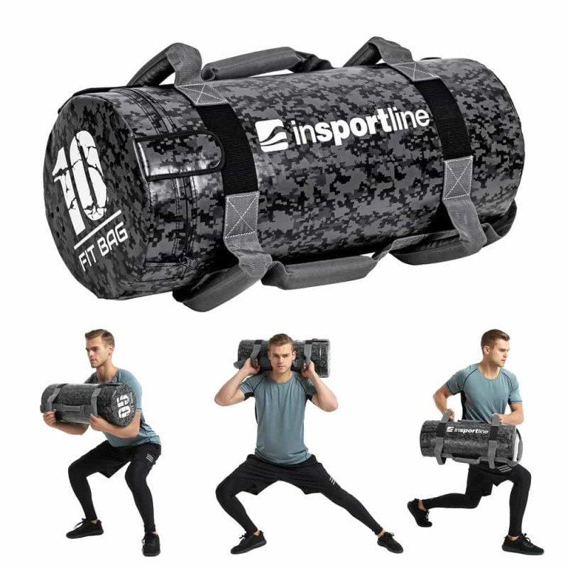 Мішок з піском для тренувань Fitness Crossfit inSPORTline Fitbag Camu 10 кг