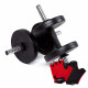 Гантели битумные Fit-On Chrome 2 x 6 кг