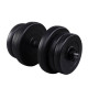 Гантелі Fit-On 2x21 кг бітумні