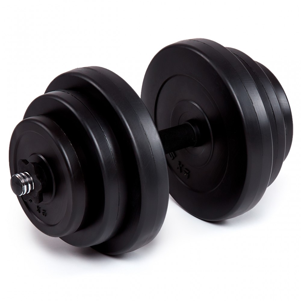 Гантель набірна Fit-On Chrome 1 x 18,5 кг