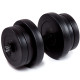 Битумная гантель Fit-On Chrome 1 x 21 кг