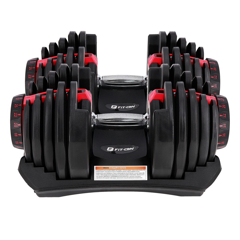 Гантелі з регульованою вагою Fit-On Flex 5-40 кг