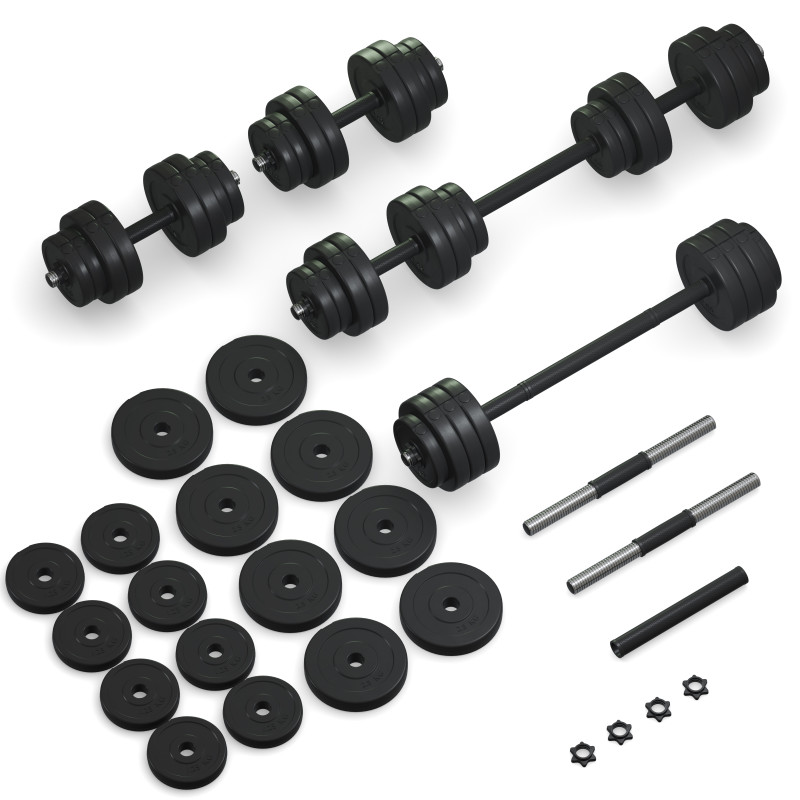 Гантелі з функцією штанги 2 в 1 Fit-On 32 кг