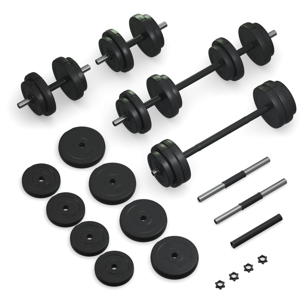 Гантели с функцией штанги 2 в 1 Fit-On 33 кг