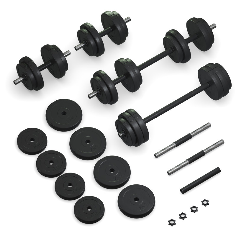 Гантелі з функцією штанги 2 в 1 Fit-On 33 кг