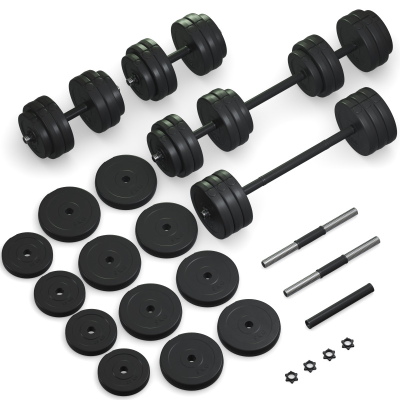 Гантелі з функцією штанги 2 в 1 Fit-On 53 кг