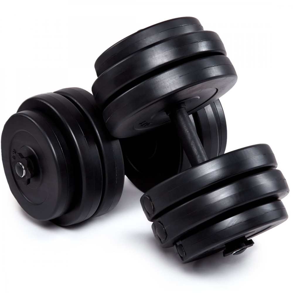 Гантели с функцией штанги 2 в 1 Fit-On 53 кг