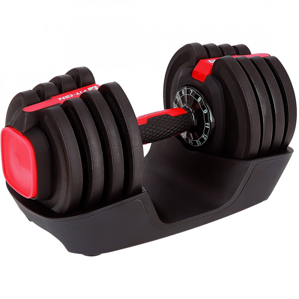 Гантель з регульованою вагою Fit-On Flex 1-18 кг