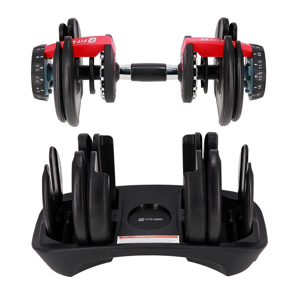 Гантель с регулированным весом Fit-On Flex 2,5–24 кг