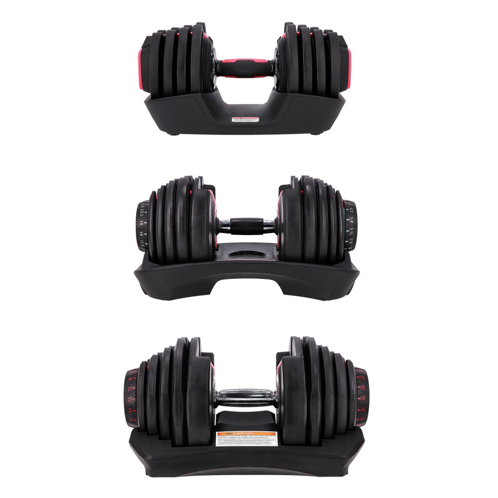 Гантель с регулированным весом Fit-On Flex 2,5–24 кг