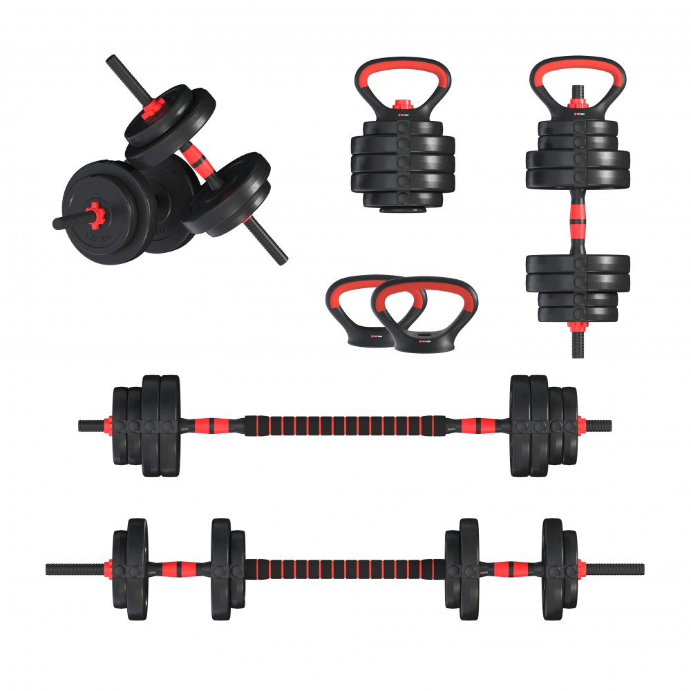 Гантелі з функцією штанги 6 в 1 Fit-On 18 кг