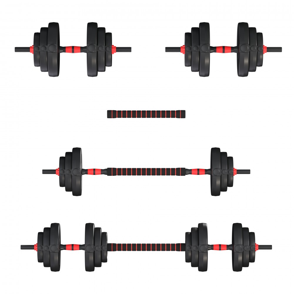 Гантелі з функцією штанги 6 в 1 Fit-On 28 кг