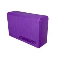 Блок для йоги EasyFit EVA фіолетовий