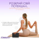 Блок для йоги EasyFit EVA черный